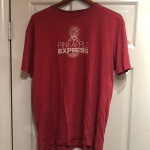 Men’s Pineapple Express Movie Title Red Size L